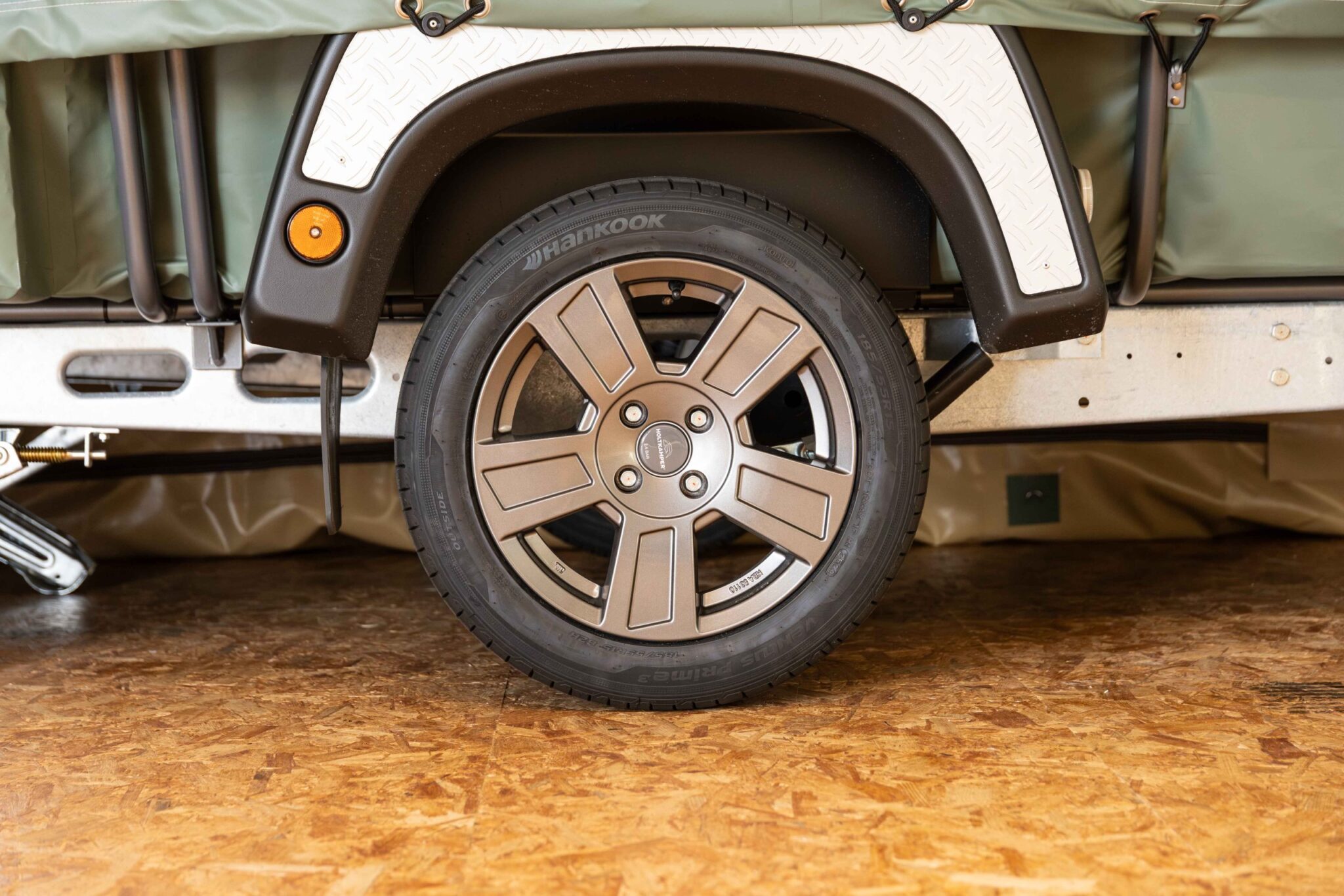 Lichtmetalen 15-inch velgen als optie in de Holtkamper configurator