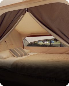 Holtkamper Kyte Sleeping Compartment with Ultimate Sleeping Comfort